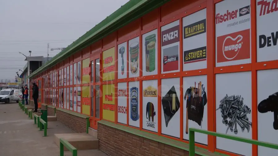 ПК «Веста» объявляет о сдаче в эксплуатацию быстровозводимого магазина строительных материалов в г. Химки, Россия