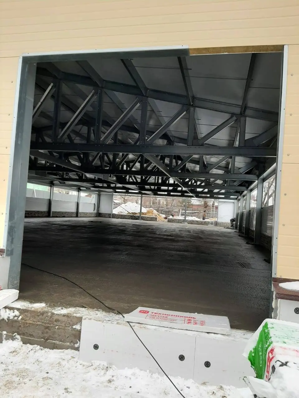 Завод ПК Веста объявляет о заказе быстровозводимого магазина 18х36х3 в г. Рязань, Россия