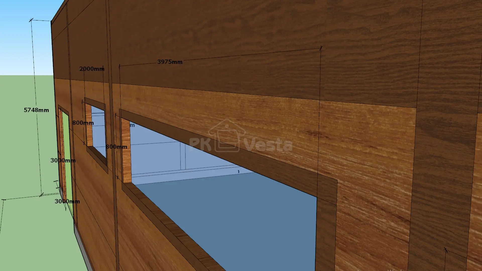 ПК «Веста» объявляет о заказе быстровозводимой автомастерской 8.9 х 19.9 х 3.6 в г. Новомосковск, Россия