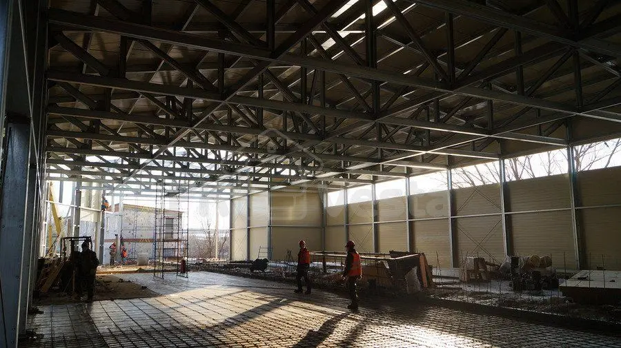 ПК Веста объявляет о завершение монтажа стальных конструкций фармацевтической фабрики в Рязанской обл., Россия