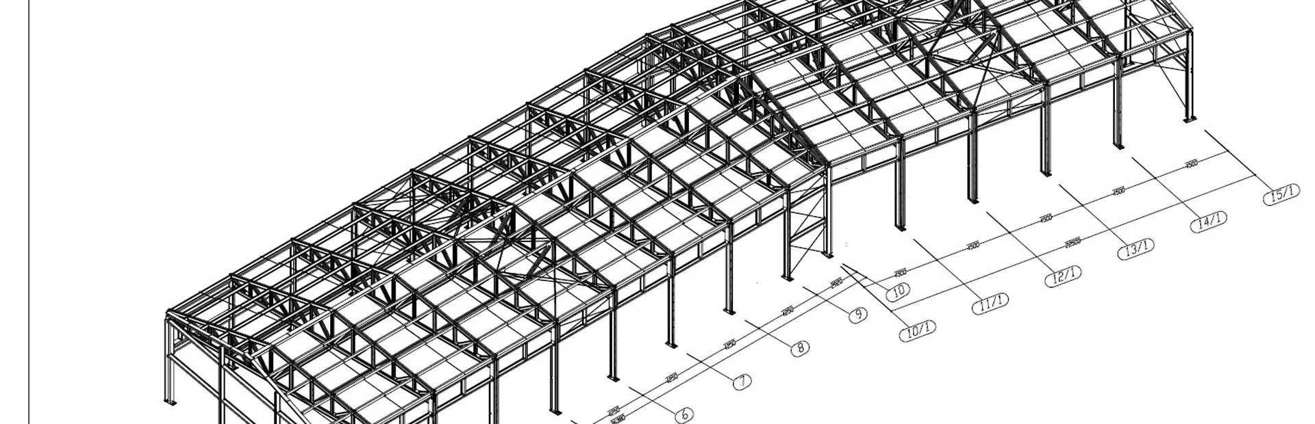 Несущий стальной каркас