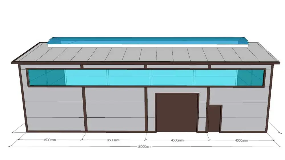 ПК Веста объявляет о заказе мини склада 9Ш х 18Дх 5В из ЛСТК для хранения кабельной продукции и электроники в г. Шатура, Россия