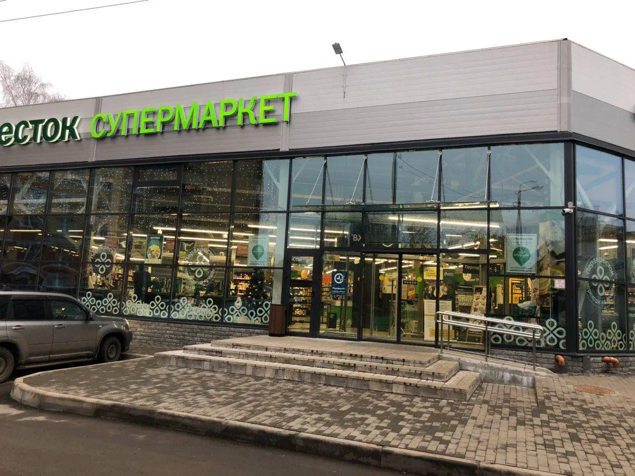 ПК «Веста» объявляет о завершение строительства быстровозводимого магазина 27 х 62 х 7.2 ПЯТЕРОЧКА в г. Пушкино, Россия