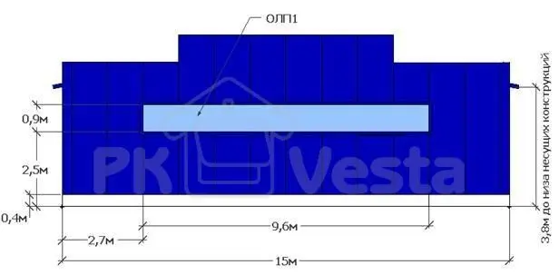 ПК «Веста» объявляет о завершении монтажа быстровозводимого продовольственного магазина в г. Чехов, МО, Россия