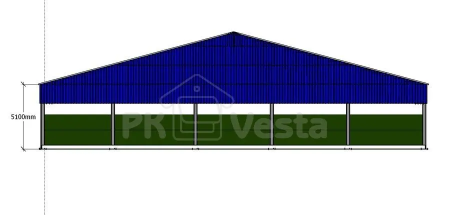 ПК «Веста» объявляет о заказе быстровозводимого склада/производства для хранения и выращивания грибов в г. Тула, Россия