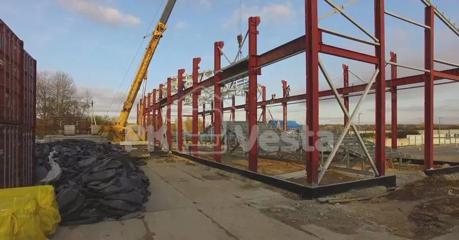 ПК «Веста» объявляет о монтаже быстровозводимого завода резиновых изделий из биметалла в г. Тула, Россия