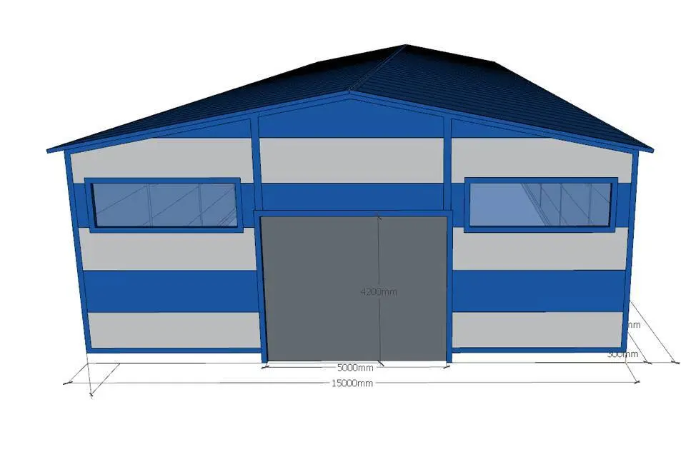 Завод ПК Веста объявляет о заказе быстровозводимого склада 15 х 52 х 6 для хранения изделий из ПНД в г. Домодедово, Россия