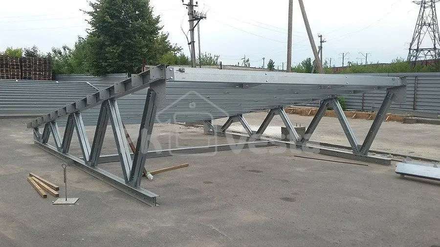 ПК «Веста» объявляет о монтаже быстровозводимого склада индивидуальных вещей в г. Рязань, Россия