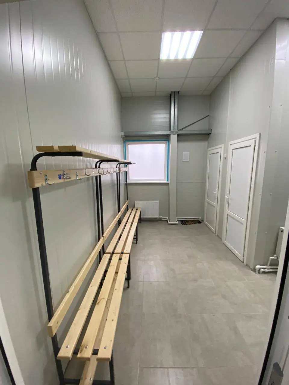 ПК Веста объявляет о завершение монтажа быстровозводимого спортивного зала 15х30х6 в селе Сары-Баш, Крым, Россия