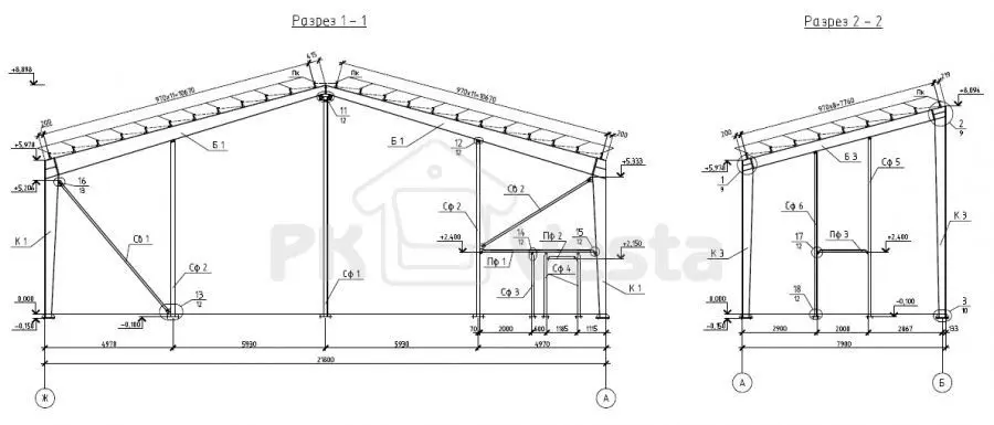 Завершается изготовление быстровозводимого склада сухих продуктов в г. Тула
