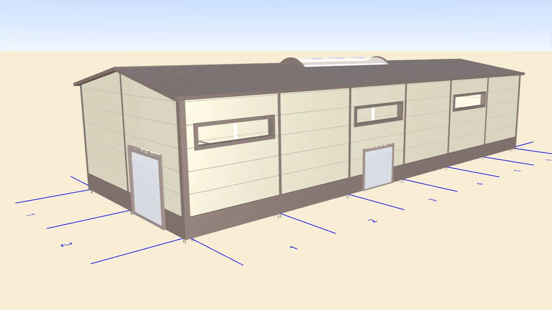 Объявляем о размещении заказа на быстровозводимый цех 12Ш х 36Д х 6В по переработки муки в г. Дербент, Россия