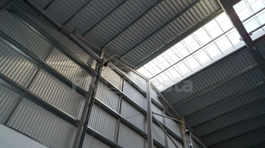 ПК «Веста» объявляет о вводе в эксплуатацию быстровозводимого здания 36 х 36 х 7 завода по изготовлению полимерных изделий в МО, Россия