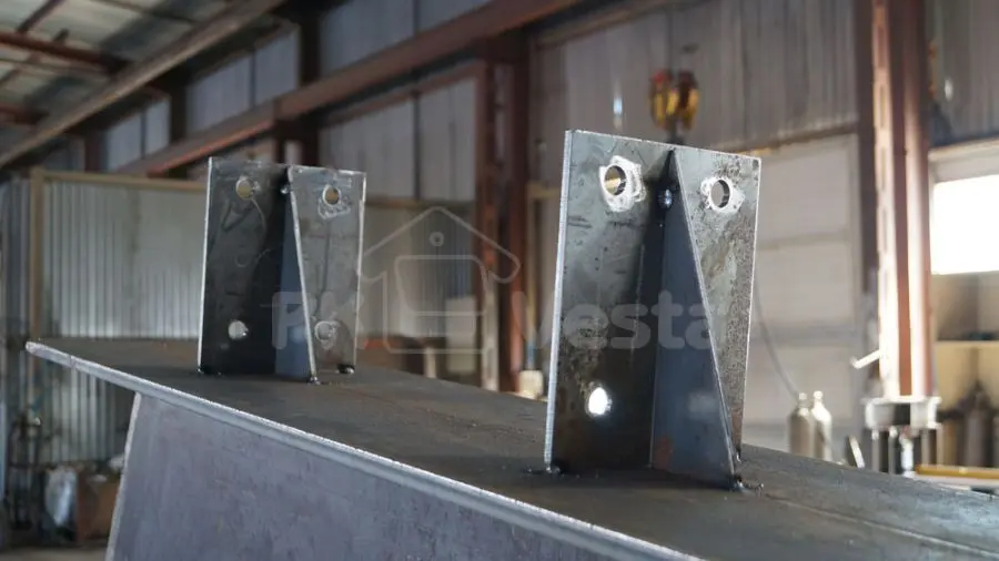 ПК «Веста» объявляет о вводе в эксплуатацию быстровозводимого здания 36 х 36 х 7 завода по изготовлению полимерных изделий в МО, Россия