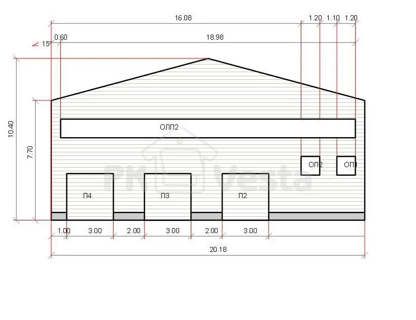ПК «Веста» объявляет о заказе быстровозводимого склада в г. Воронеж, Россия