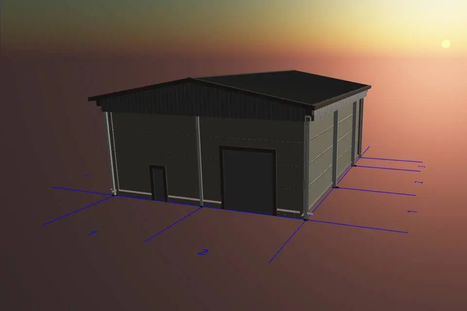 ПК Веста объявляет о заказе быстровозводимой станции ЖД 12Ш х 15Д х 5.2В около г. Санкт Петербург, Россия