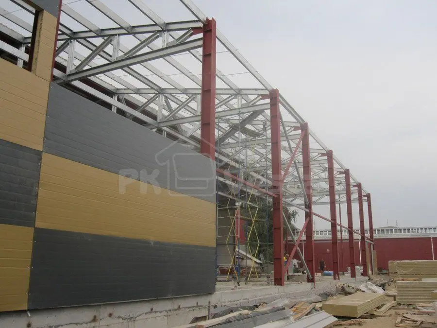 ПК «Веста» объявляет о монтаже быстровозводимого спортивного оздоровительного центра 18/27Шх52Дх8.5В около г. Черкесск, Россия