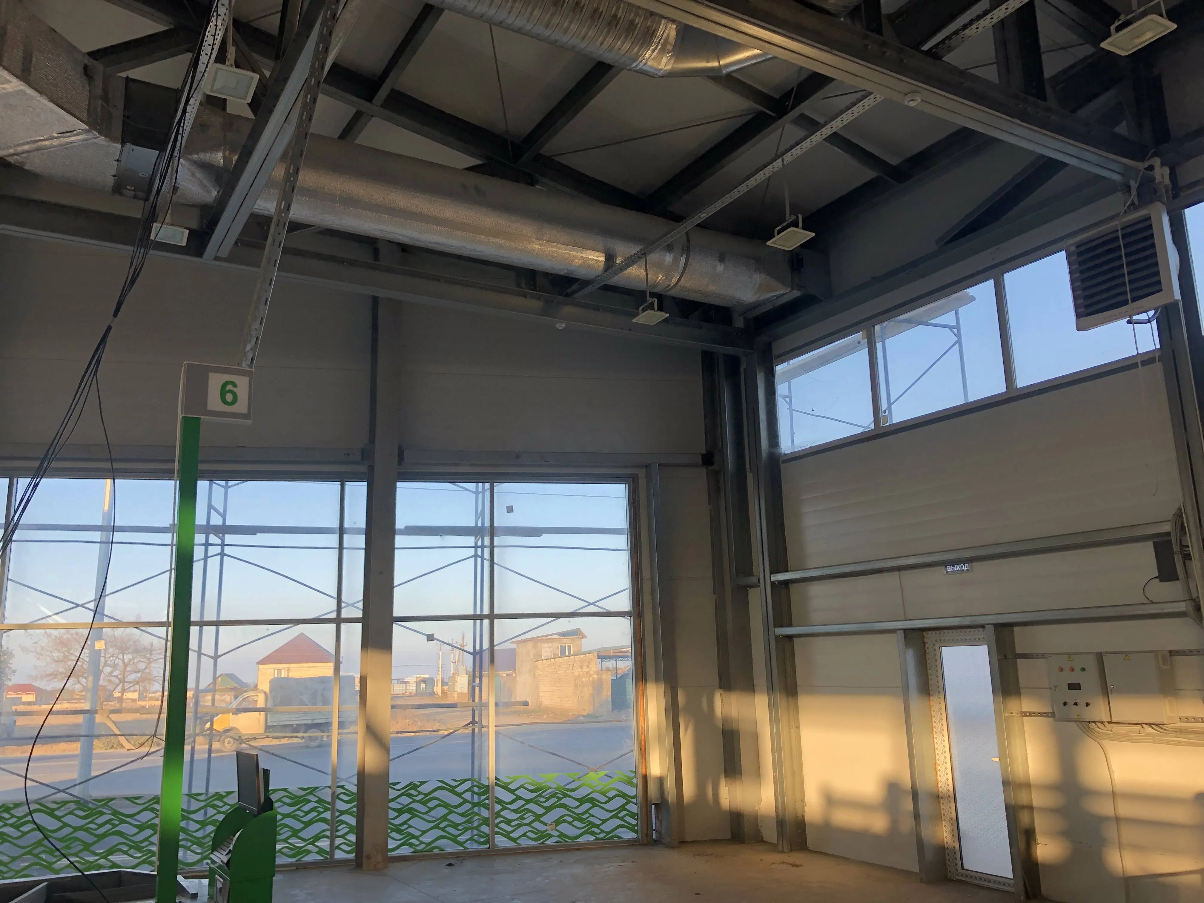 ПК Веста объявляет о завершении монтажа быстровозводимого магазина 24Ш х 63Д х 6.4В в г. Дагестанские Огни, Кавказ, Россия