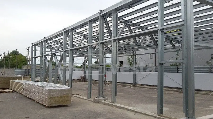 ПК «Веста» объявляет о монтаже быстровозводимого склада индивидуальных вещей в г. Рязань, Россия