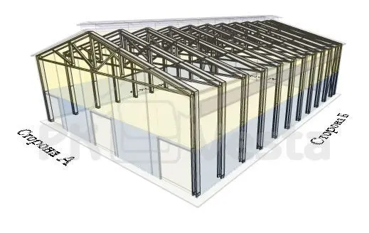 ВНИМАНИЕ! ПК «Веста» объявляет о начале проектирования зданий с шириной до 30 м и высотой до 10 м на базе оцинкованных профилей.