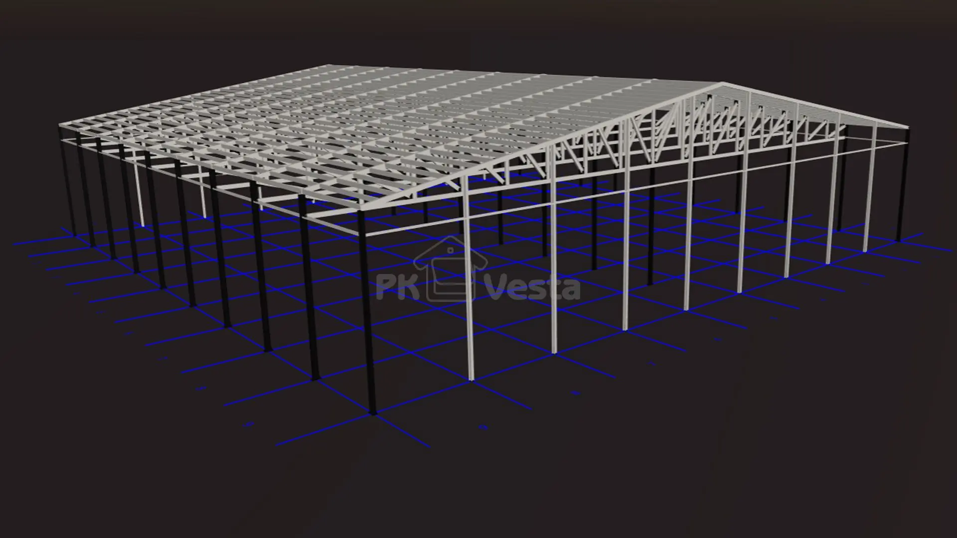 ПК «Веста» объявляет о заказе быстровозводимого склада и перерабатывающего центра 54 х 54 х 10.2 по изготовлению концентрированных соков около г. Липецк, Россия