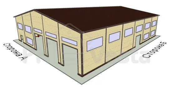 ПК «Веста» объявляет о заказе быстровозводимого автосервиса в г. Саратов, Россия