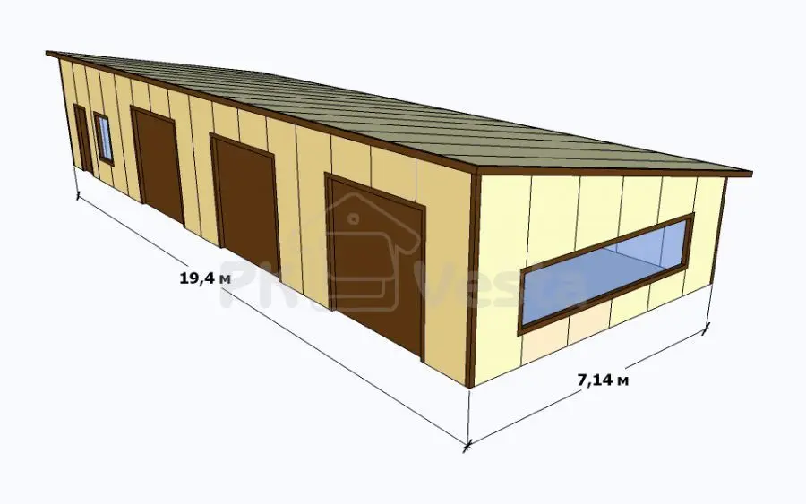 Подготовка площадки для монтажа быстровозводимого здания серии Z-Top