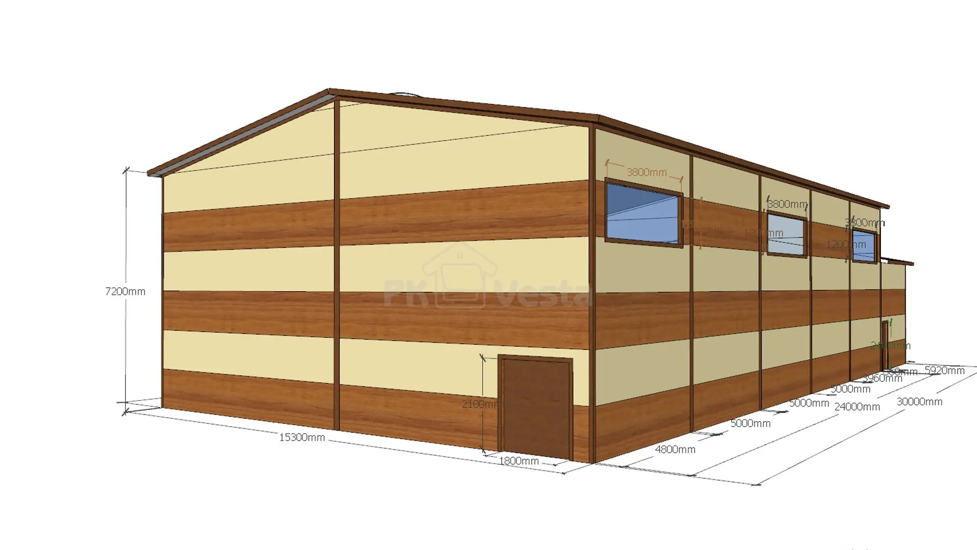 ПК Веста объявляет о заказе быстровозводимого спортивного зала 15 х 30Д х 7.2В в г. Симферополь, Крым, Россия