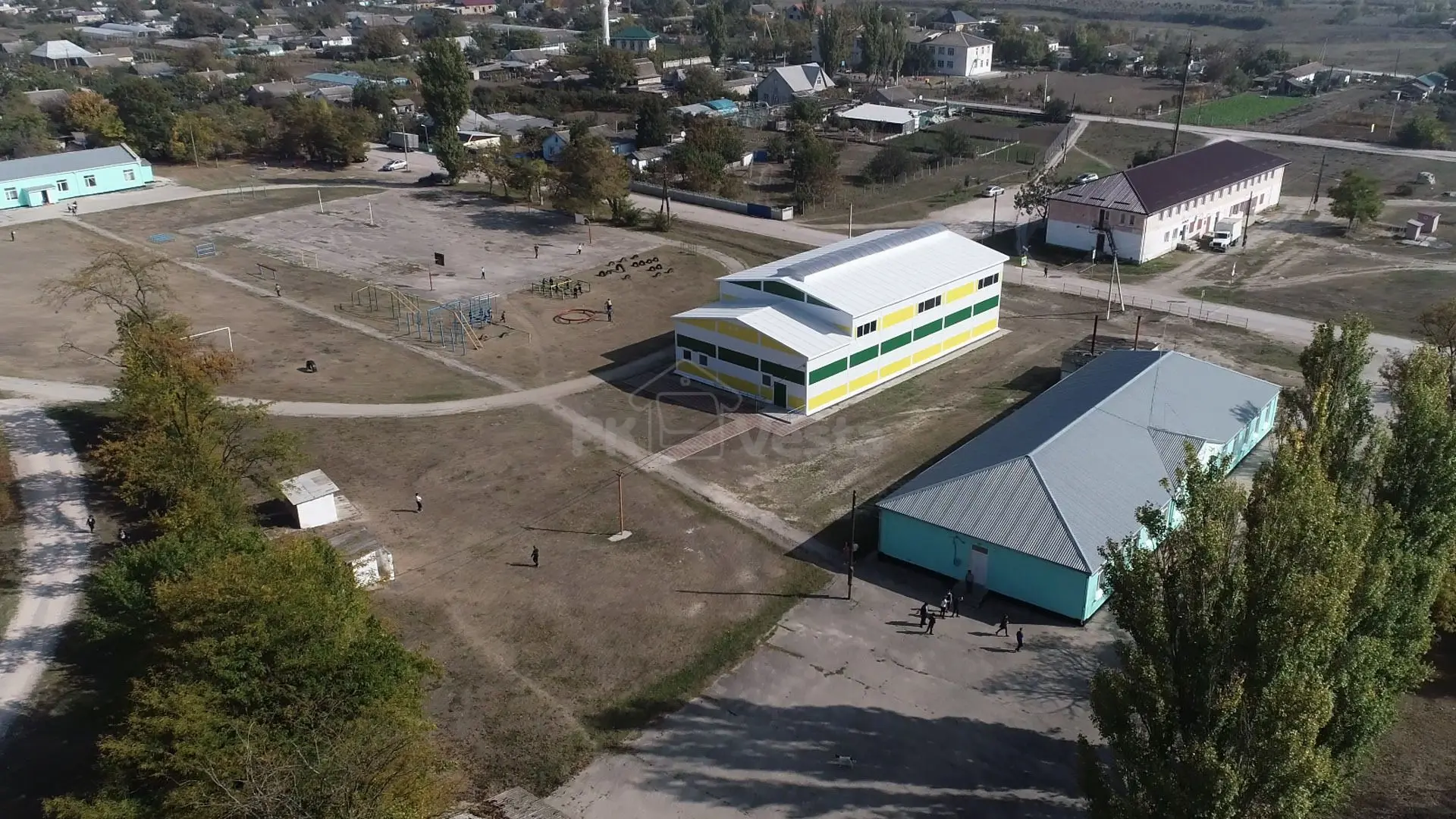 ПК «Веста» объявляет о презентации первого детского спорт зала 15 х 30 х 4.2/7 главе республики Крым в России - Сергею Аксенову