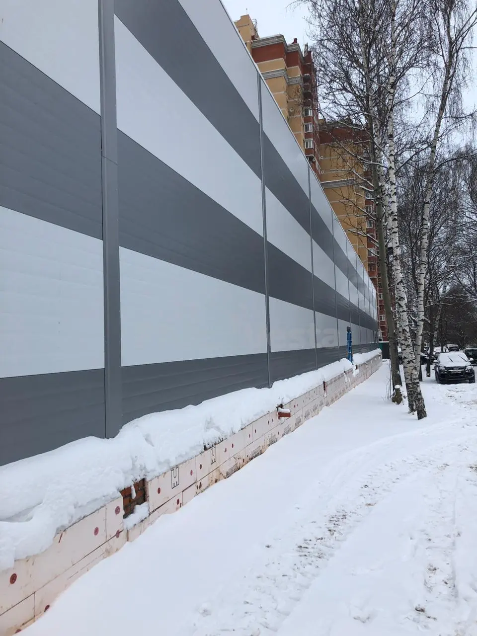 ПК «Веста» объявляет о завершение строительства быстровозводимого магазина 27 х 62 х 7.2 ПЯТЕРОЧКА в г. Пушкино, Россия