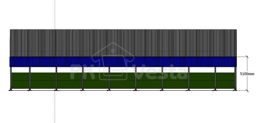 ПК «Веста» объявляет о заказе быстровозводимого склада/производства для хранения и выращивания грибов в г. Тула, Россия