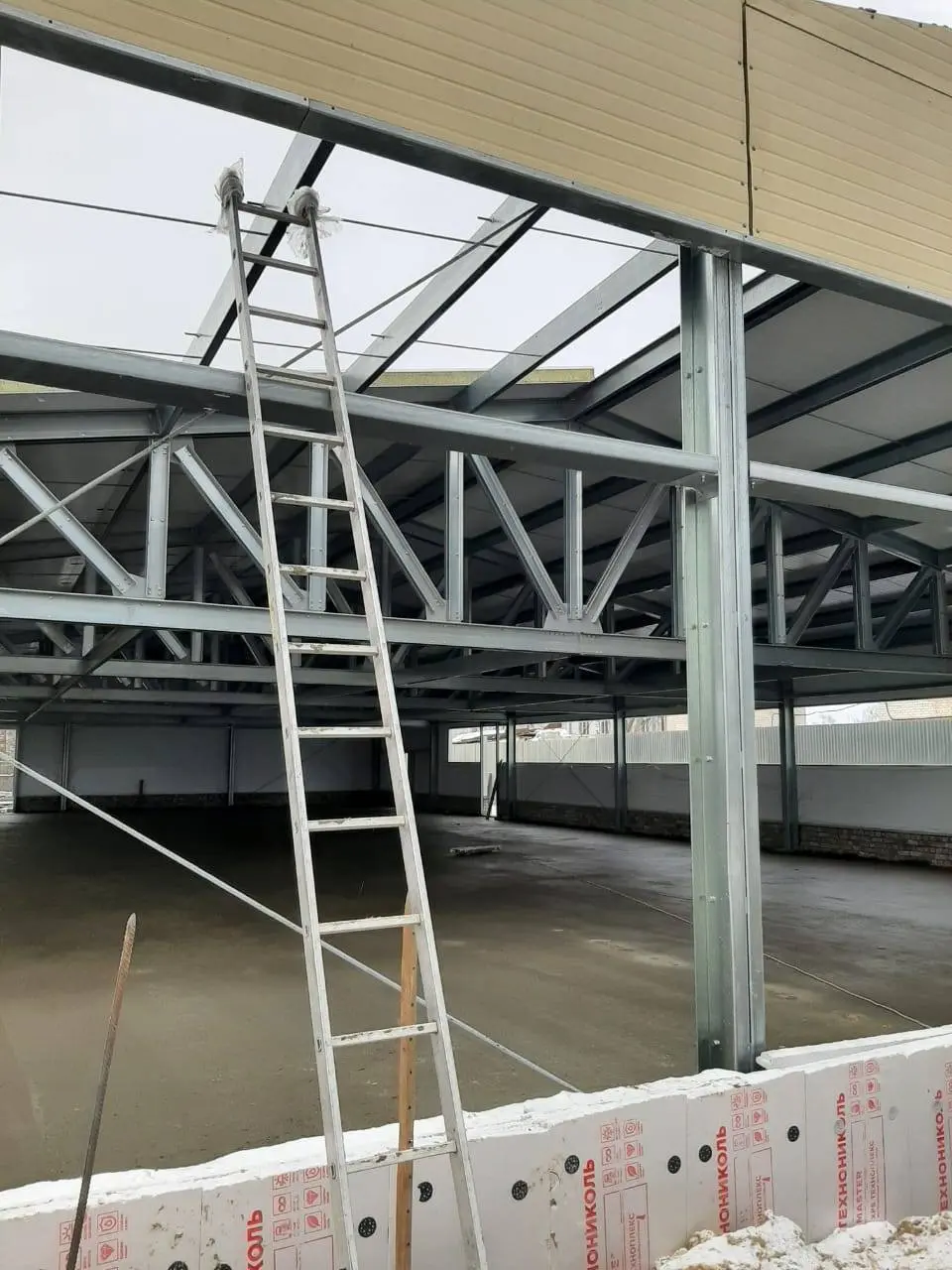 Завод ПК Веста объявляет о заказе быстровозводимого магазина 18х36х3 в г. Рязань, Россия