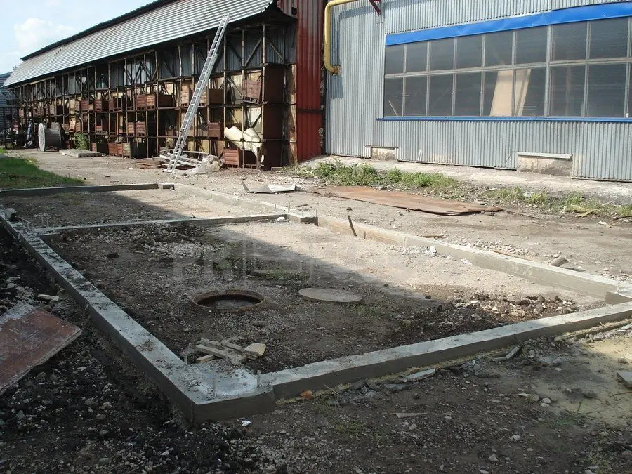 Возведение выставочного образца здания Z-Top на производственной площадке