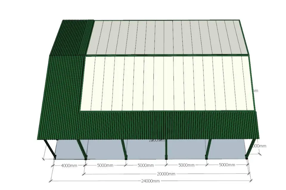 Завод ПК Веста объявляет об экспортном заказе быстровозводимого магазина 18х24х6 в г. Могилев, Беларусь
