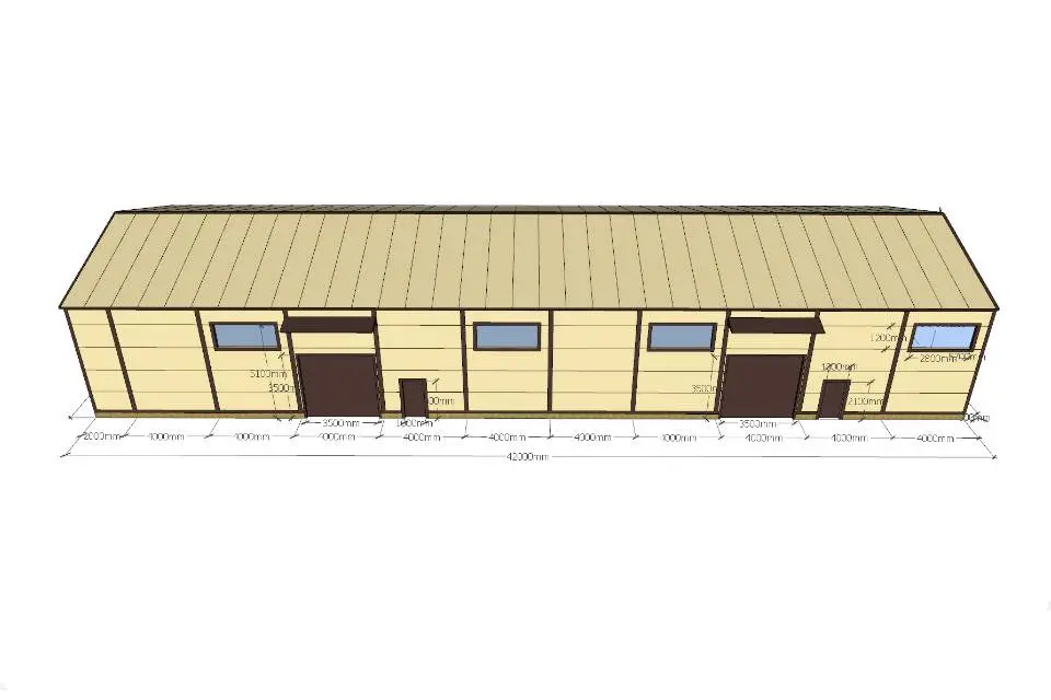 Завод ПК Веста объявляет о заказе быстровозводимого склада/производства 13.3х42х6 для изготовления обоев в г. Тула, Россия