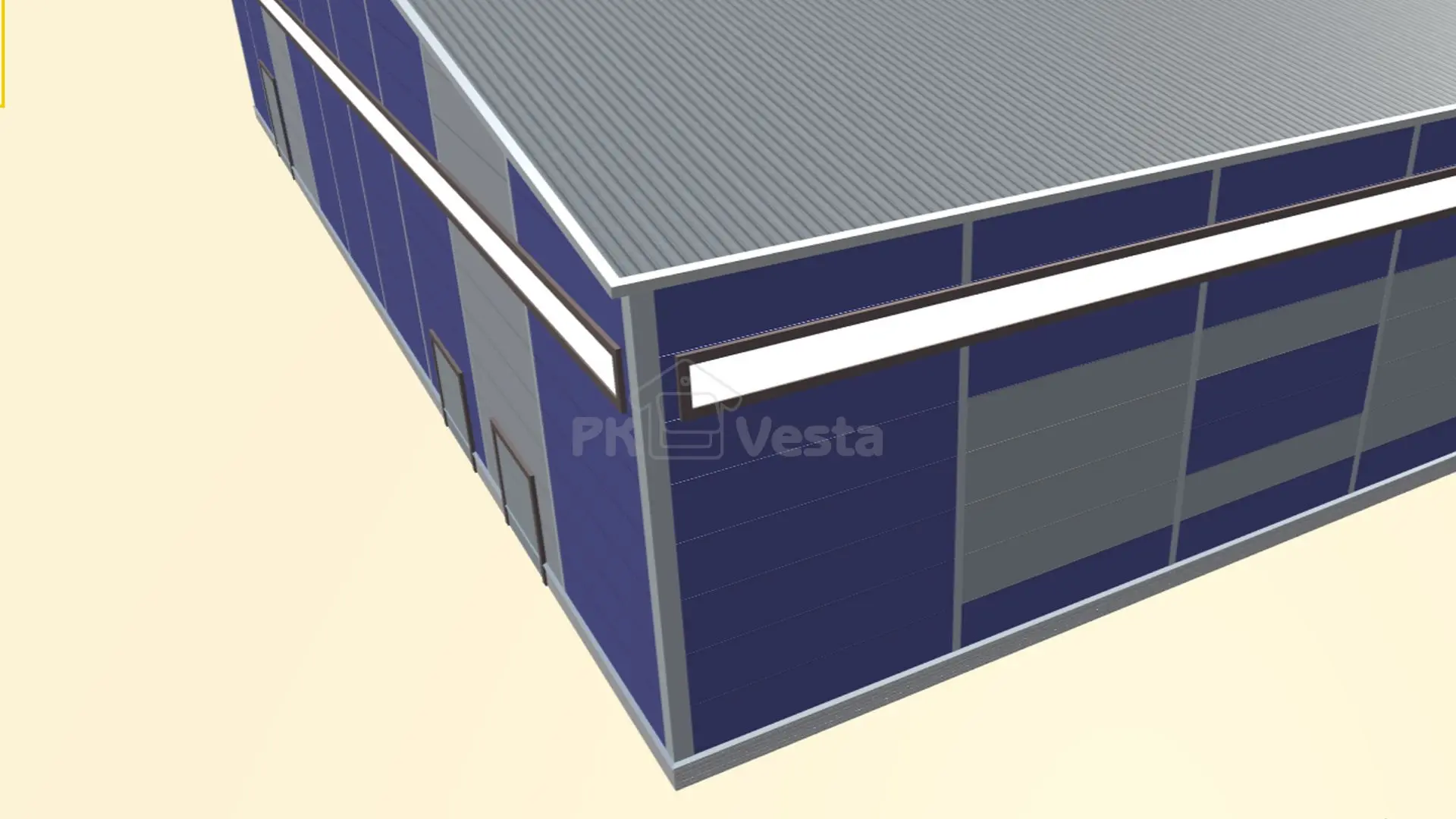 ПК «Веста» объявляет о заказе быстровозводимого склада и перерабатывающего центра 54 х 54 х 10.2 по изготовлению концентрированных соков около г. Липецк, Россия