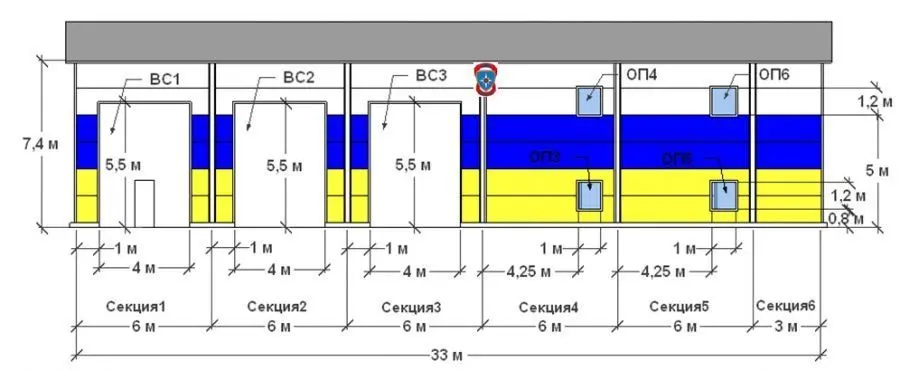 Проектирование быстровозводимого здания для МЧС
