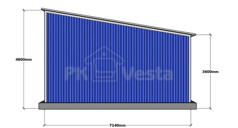 ПК «Веста» объявляет о заказе быстровозводимого склада для хранения алюминиевой упаковки в Туле, Россия