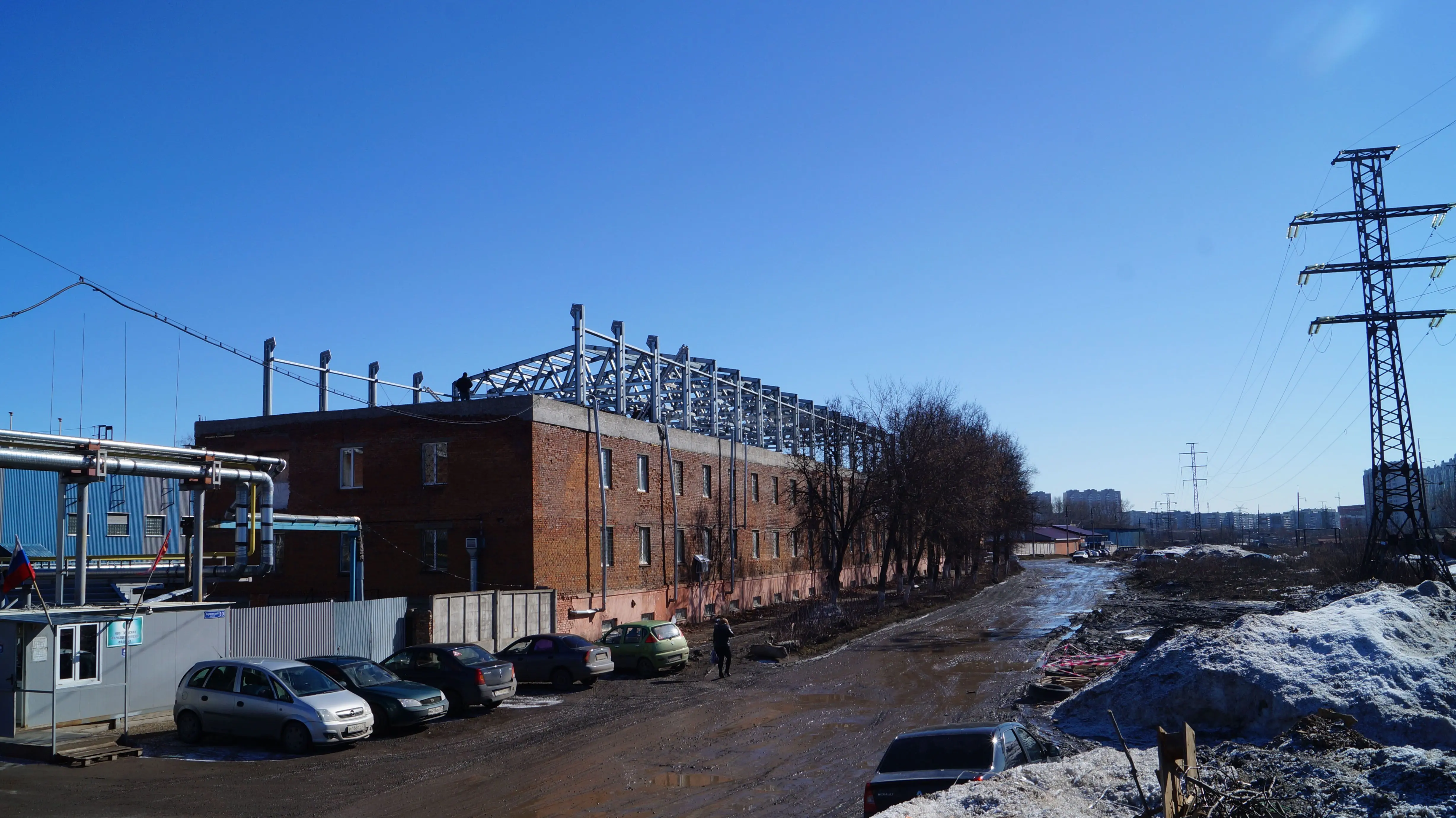 ПК «Веста» объявляет о начале монтажа быстровозводимой надстройки 15 х 70 х 3.3 из ЛСТК для третьего этажа старого здания под техническую зону, склады и офисы в г. Тула, Россия