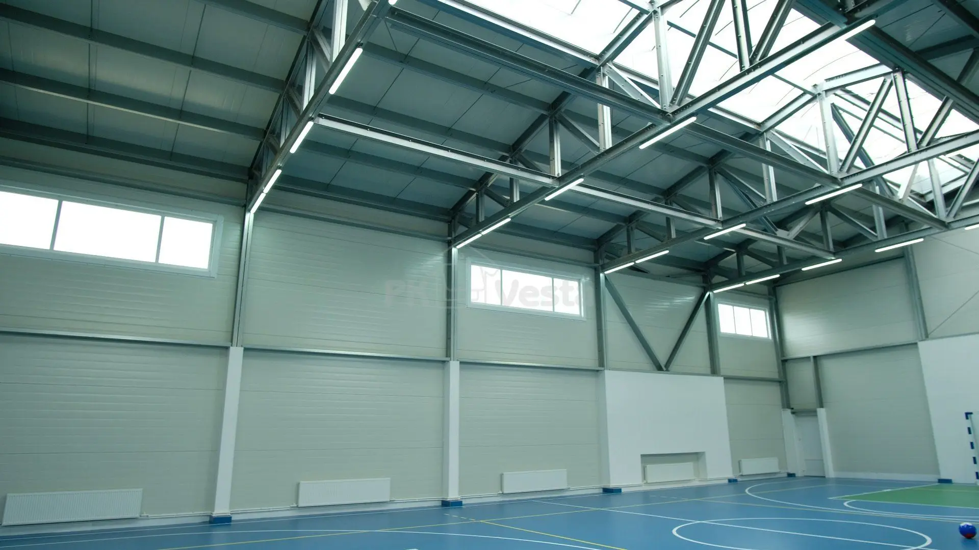 ПК «Веста» объявляет о презентации первого детского спорт зала 15 х 30 х 4.2/7 главе республики Крым в России - Сергею Аксенову