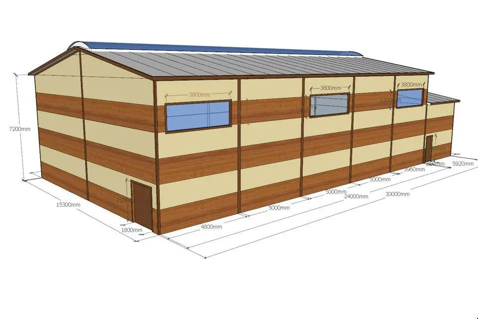 Завод ПК Веста объявляет о заказе очередного спортивного зала 15Ш х 30Д х 7В для администрации Аксенова в Крыму в г. Алупка, Россия