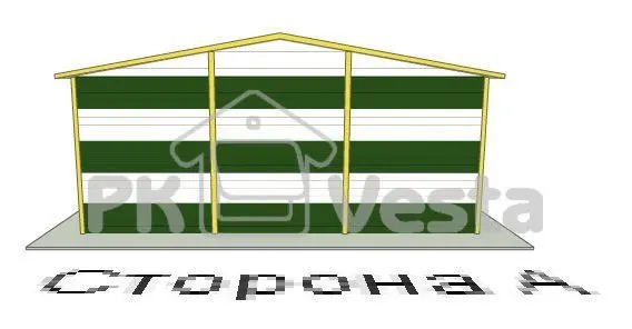 ПК «Веста» объявляет о монтаже быстровозводимого склада для хранения военной техники в г. Калуга, Россия