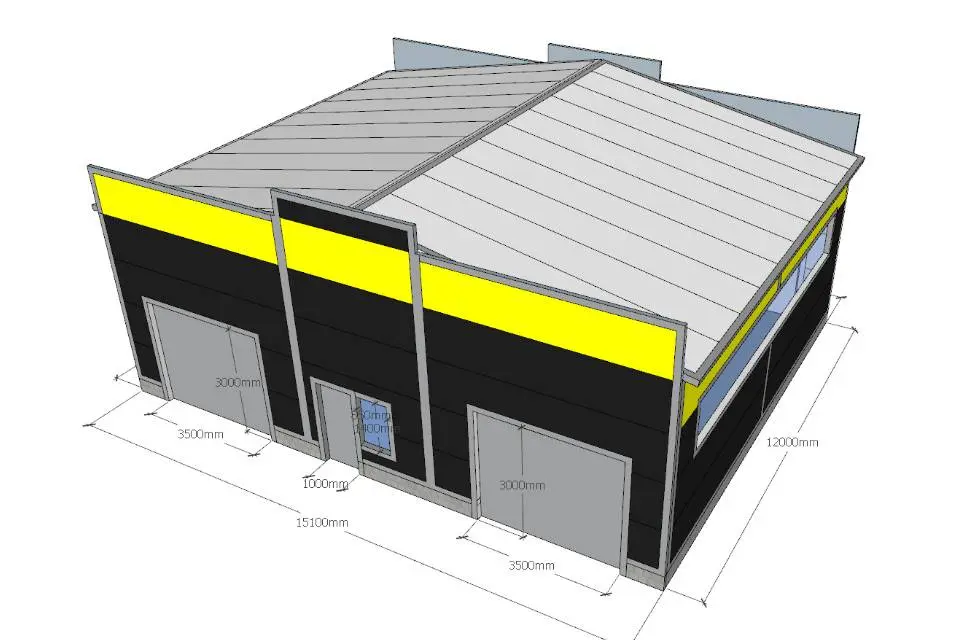 Завод ПК Веста объявляет о заказе быстровозводимой автомойки 15х12х5.2 в г. Тула, Россия