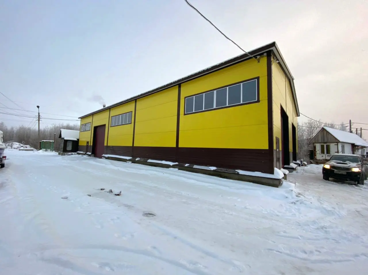 186. Быстровозводимая автомастерская 16Ш х 36Д х 6В в г. Архангельск, Россия