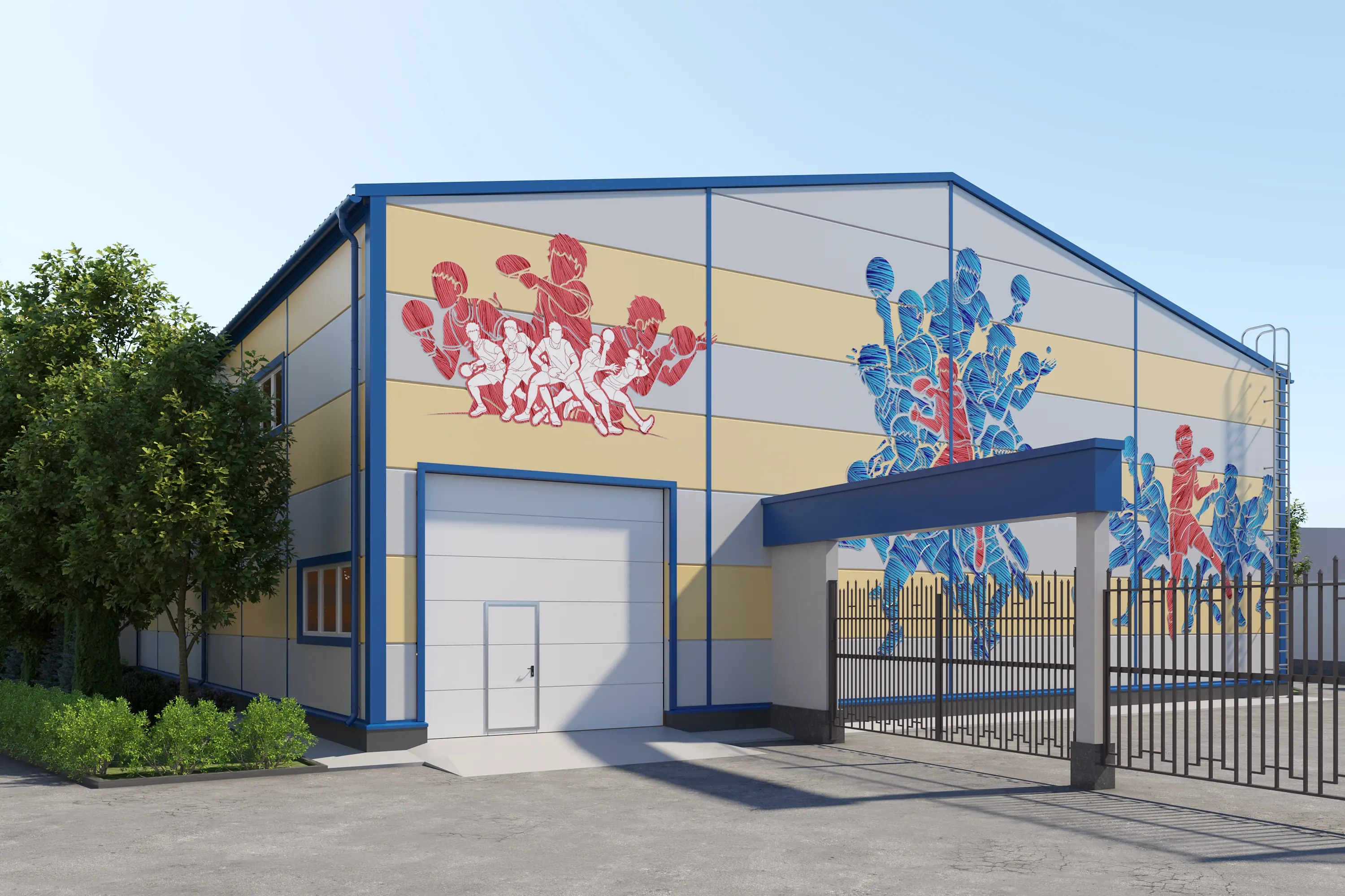 Завод ПК Веста объявляет о заказе быстровозводимого спортивного зала 24Ш х 62Д х 6В в г. Ташкент, Узбекистан.