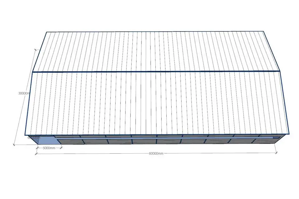 Завод ПК Веста объявляет о заказе быстровозводимого магазина со складом 30Ш х 60Д х 6В в г. Махачкала, Россия