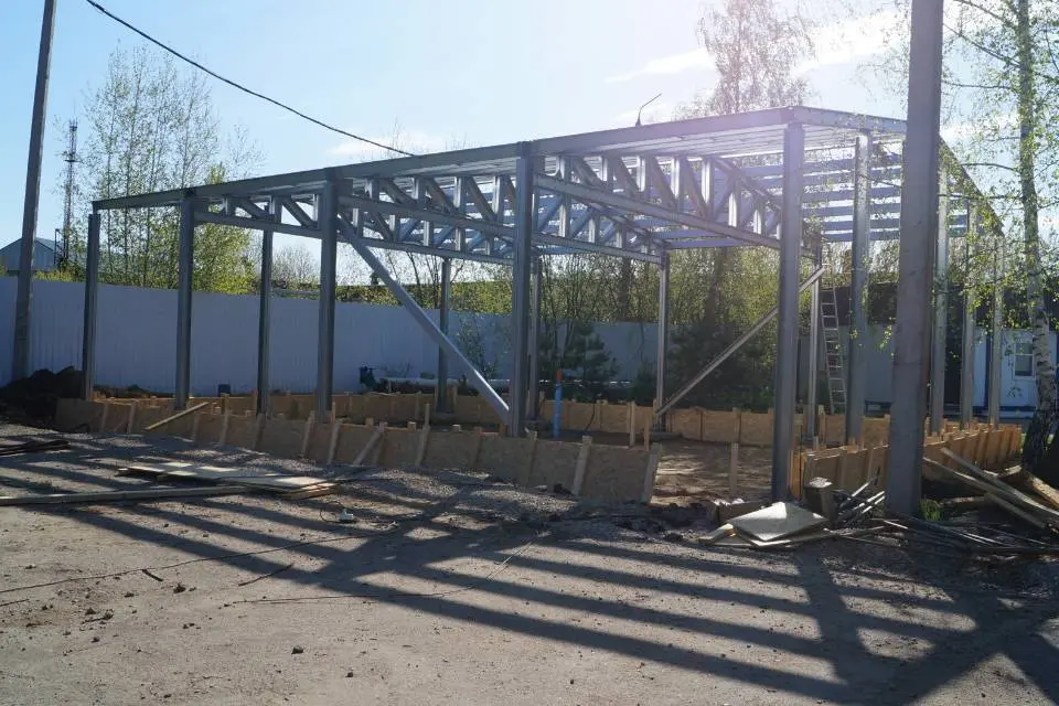 Завод ПК Веста объявляет о заказе и монтаже быстровозводимого офиса 10х14х3 в г. Тула, Россия