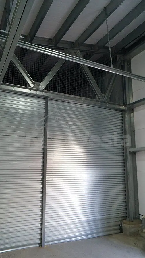 ПК «Веста» объявляет о монтаже быстровозводимого склада индивидуальных вещей в г. Рязань, Россия