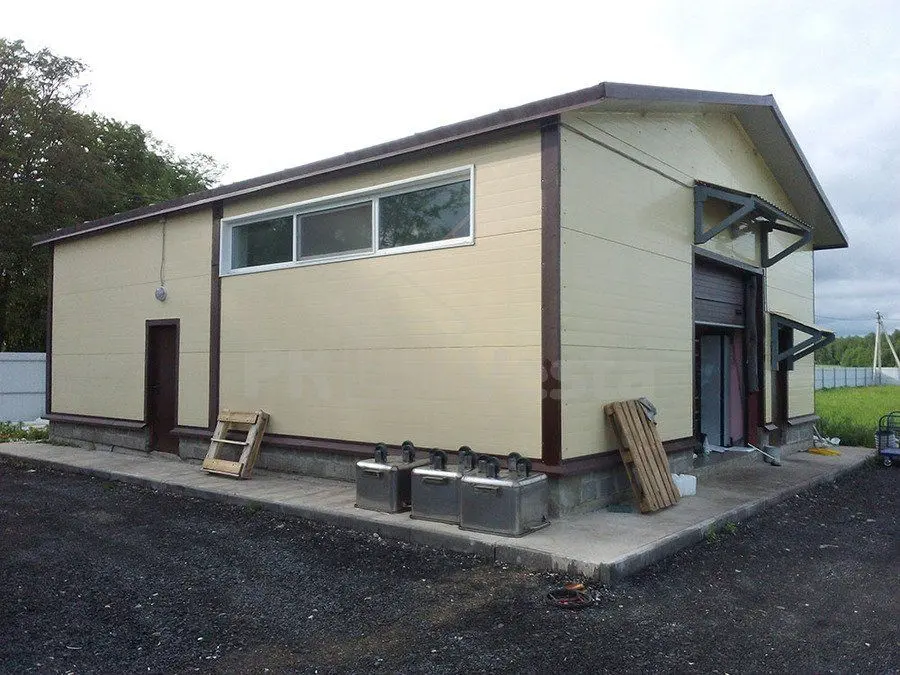 ПК «Веста» объявляет о вводе в эксплуатацию быстровозводимого завода по переработке молока и рыбы в Туле, Россия