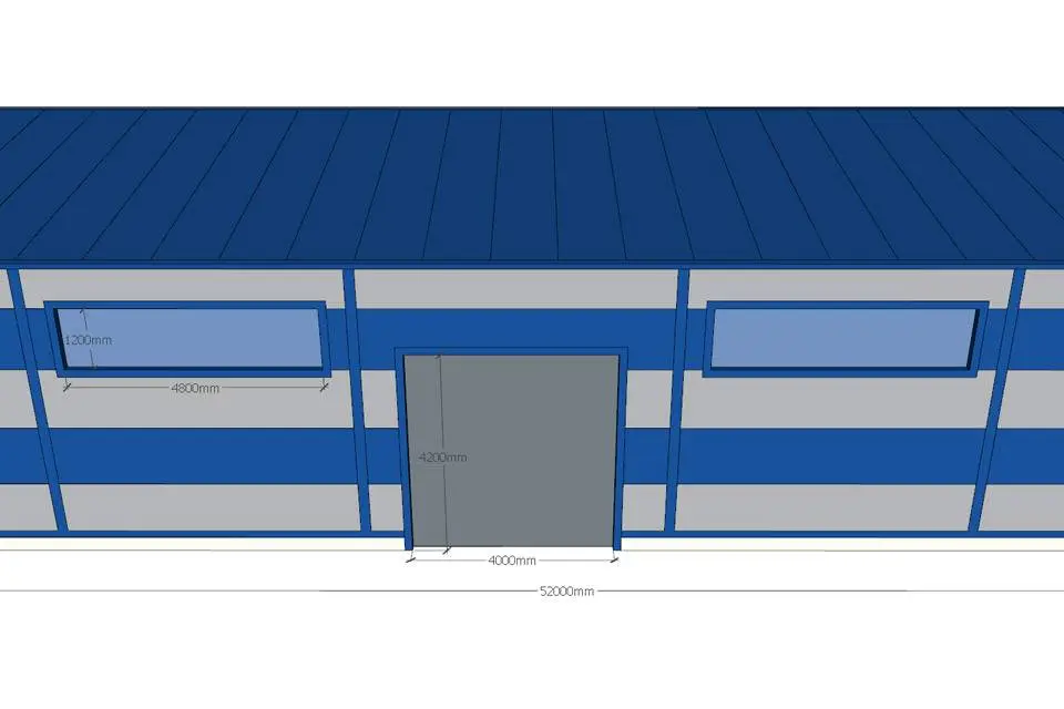 Завод ПК Веста объявляет о заказе быстровозводимого склада 15 х 52 х 6 для хранения изделий из ПНД в г. Домодедово, Россия