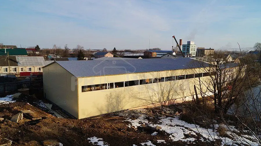 ПК Веста объявляет о завершение монтажа стальных конструкций фармацевтической фабрики в Рязанской обл., Россия